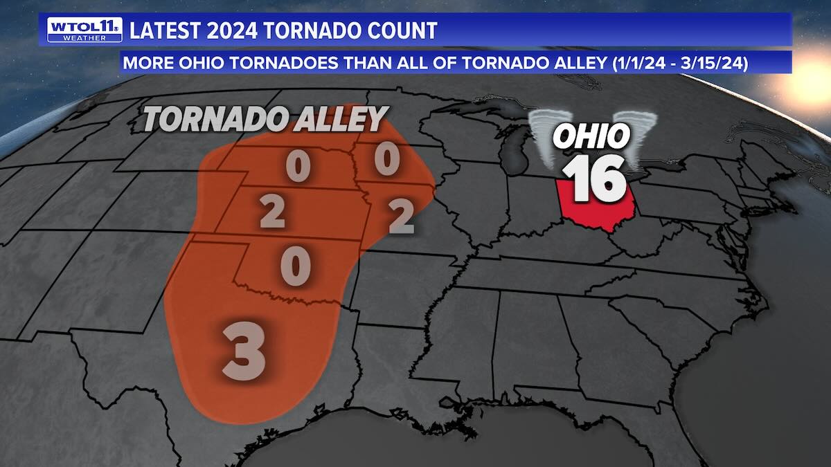 Latest 2024 tornado count