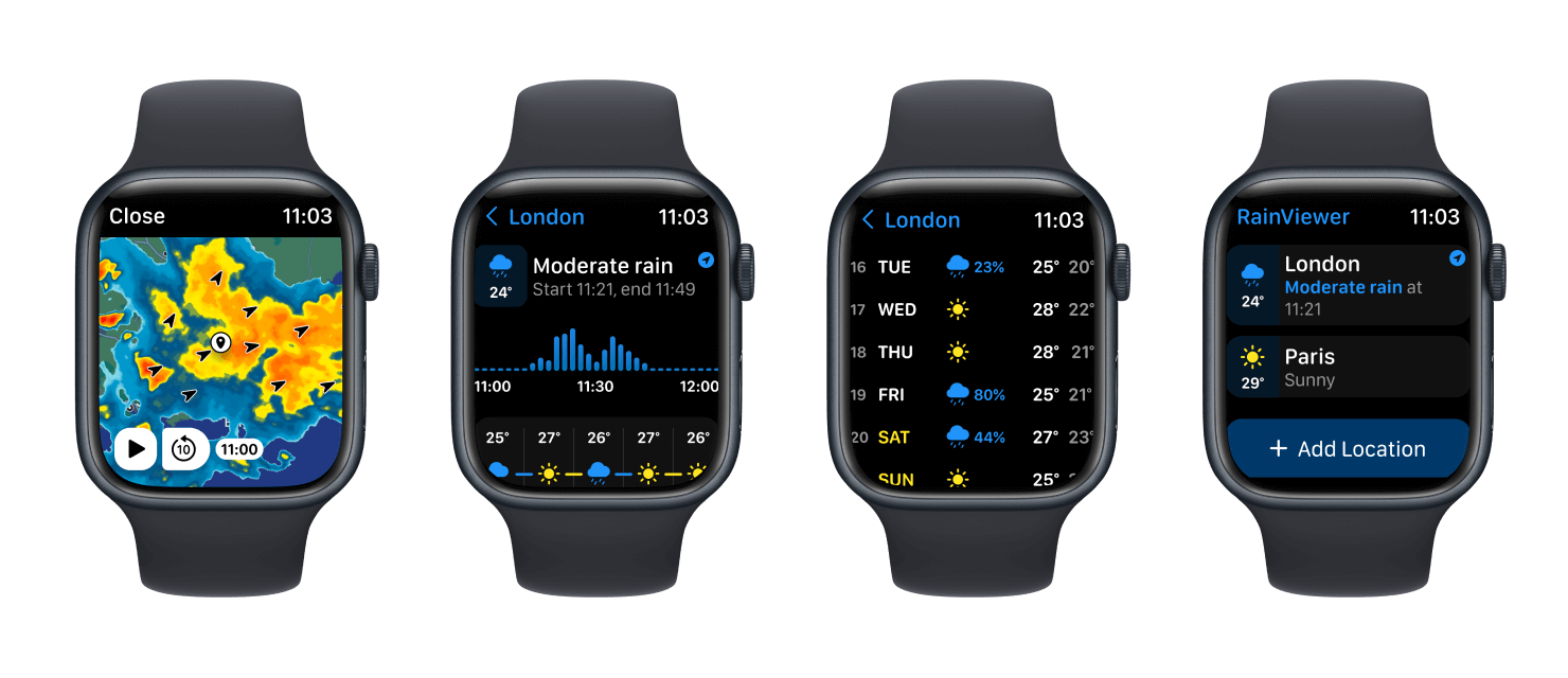 RainViewer For Apple Watch