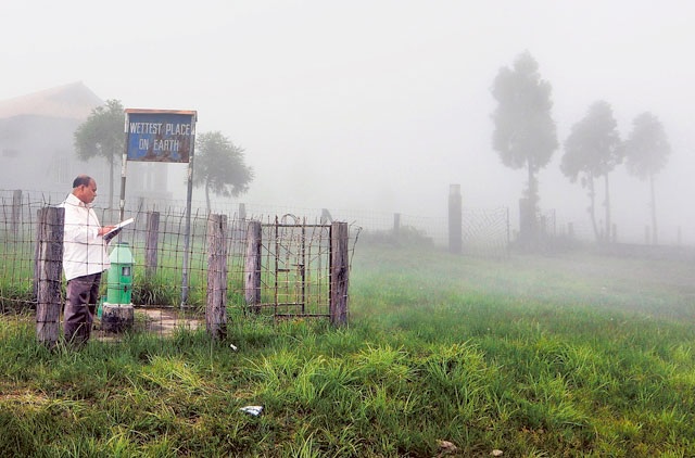 Mawsynram in India, the wettest place on Earth