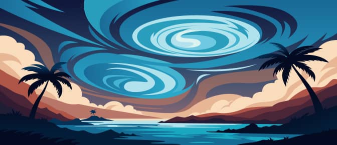 The Rare Fujiwhara Effect: When Hurricanes Collide | Rain Viewer Blog